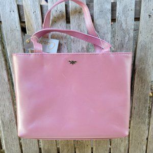 NWT CAROLEE Vintage Pink Pealescent Handbag Bag